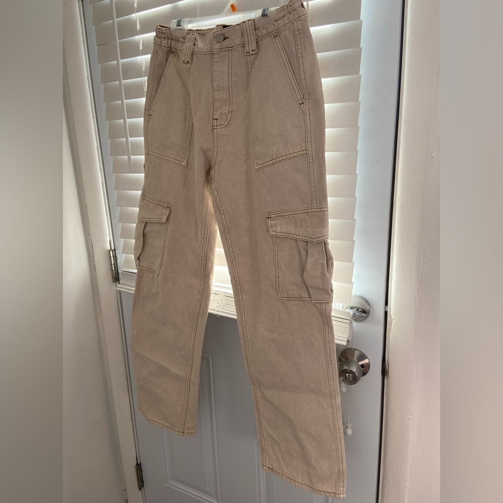 BDG UO Tan Cargo Skate Jeans